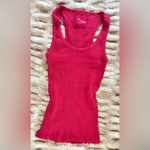aerie - Ribbed Tank Top in Pink